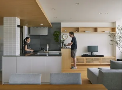 マンション / 新宿区 / 築23年 / 74㎡のデザイン事例写真