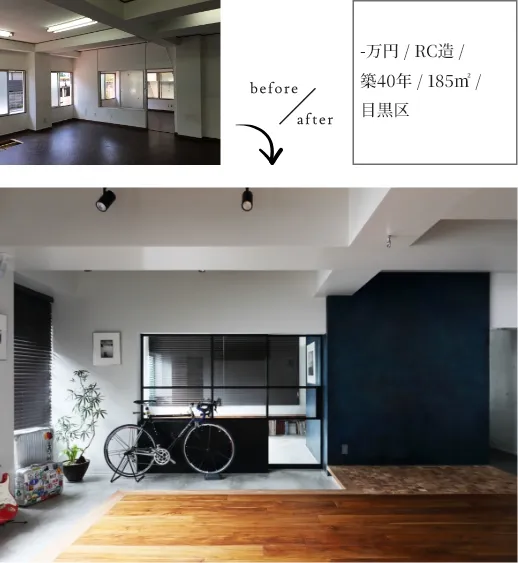 -万円 / RC造 / 築40年 / 185㎡ / 目黒区
