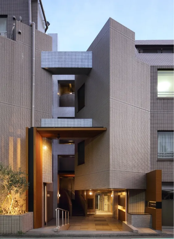 豊島区 / 鉄筋コンクリート造 / 築28年/ エントランスのデザイン事例写真