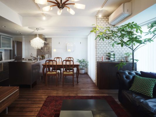 マンションヴィンテージリフォーム・マンションヴィンテージリノベーションデザイン事例　#00219