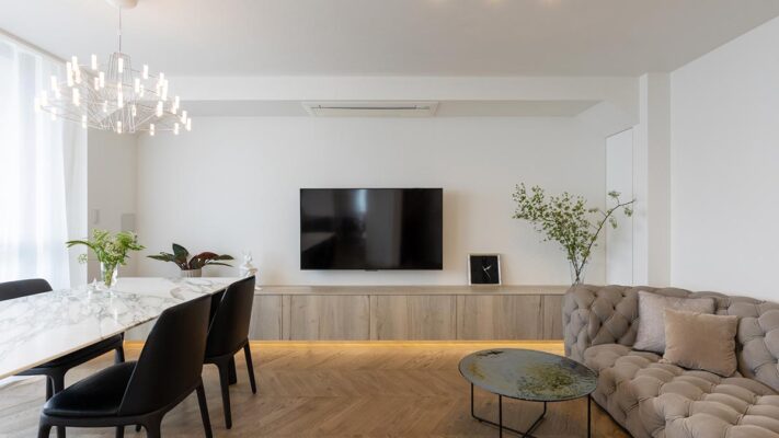 マンションリフォーム事例：やさしいクラシカルモダン #19060