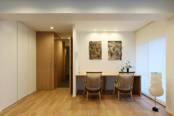 マンションリフォーム・マンションリノベーションデザイン事例_和モダン #00412