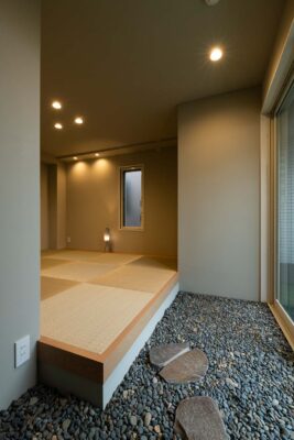 鉄骨造リフォーム・鉄骨造リノベーションデザイン事例_店舗併用住宅　#18604
