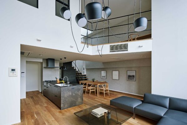 マンションリフォーム・リノベーションデザイン事例_メゾネットマンション_ホテルライク #20222