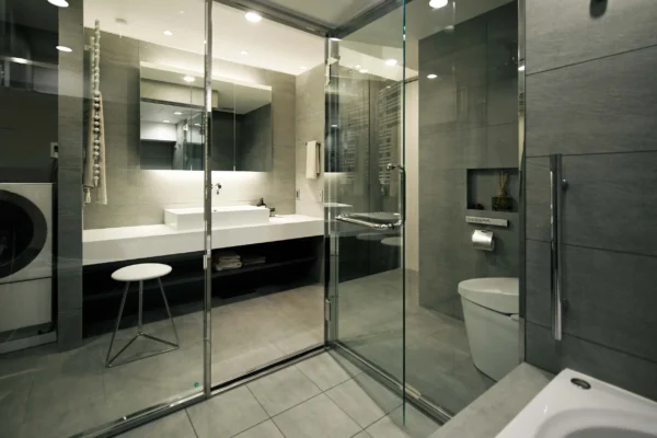 洗面所・洗面台リフォーム事例_ホテルライクな洗面室