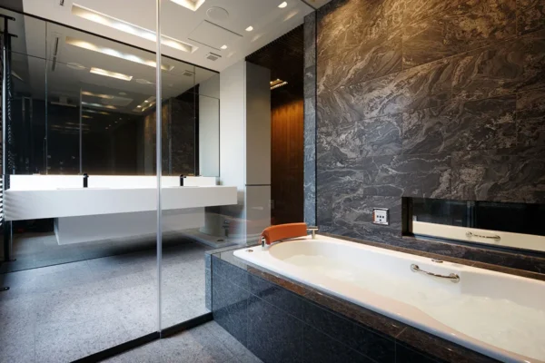 浴室（お風呂・ユニットバス）リフォーム事例：ホテルライクなバスルーム