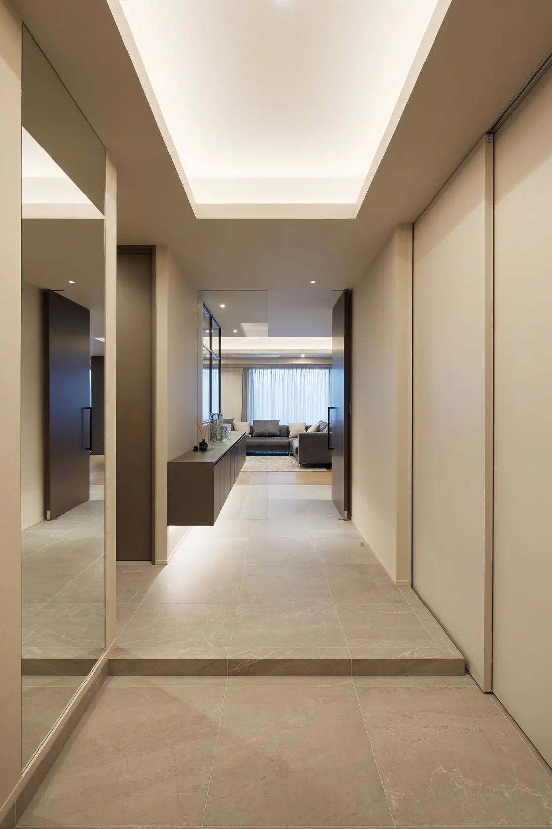 写真タイトル：タワーマンションリフォーム事例_モダン#24019