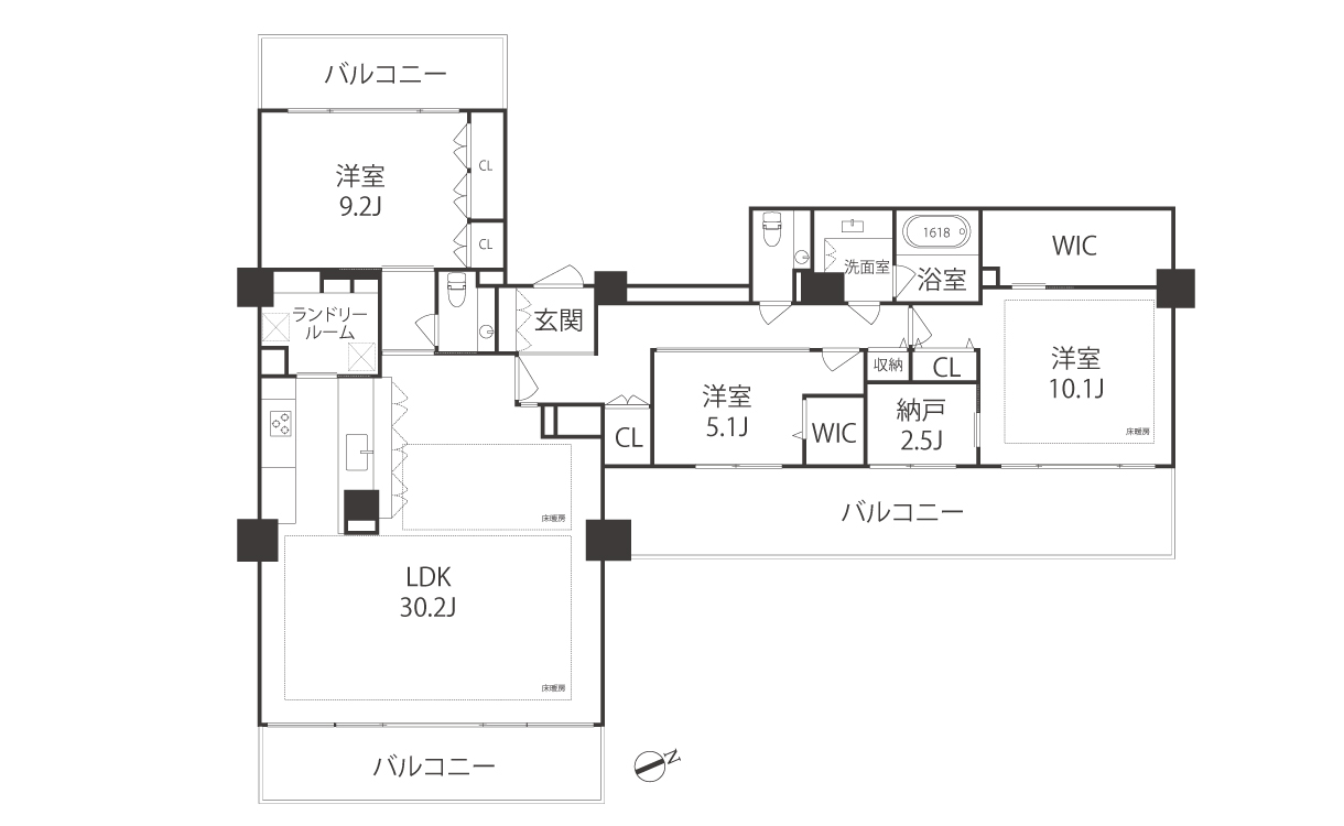 広尾ガーデンヒルズ・イーストヒルB棟_販売物件情報